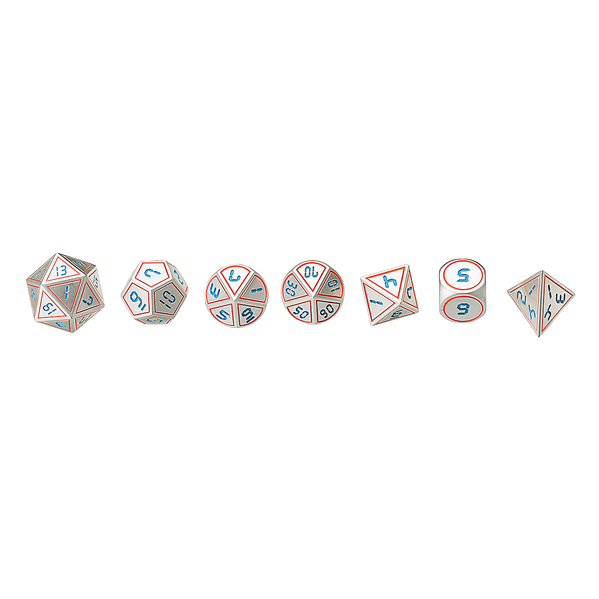 7Pcs-Double-Color-Polyhedral-Metal-Game-Dices-Kit-Children-Digital-Education-Number-Dices-Entertianm-1431443-8