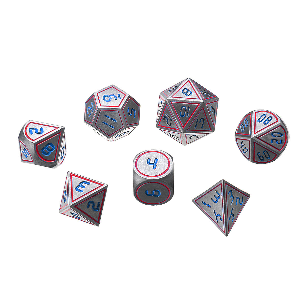 7Pcs-Double-Color-Polyhedral-Metal-Game-Dices-Kit-Children-Digital-Education-Number-Dices-Entertianm-1431443-9
