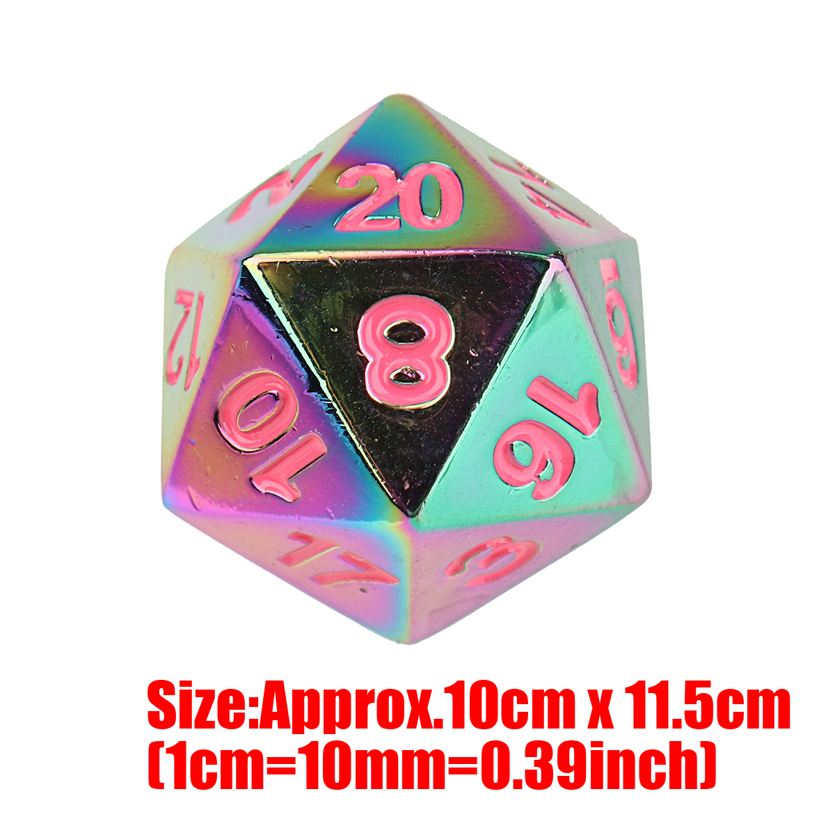 7Pcs-Embossed-Heavy-Metal-Polyhedral-Dice-DND-RPG-MTG-Role-Playing-Game-with-Bag-1314618-10