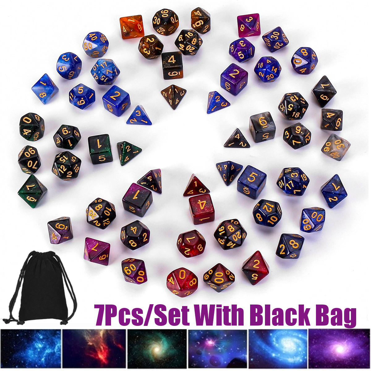 7Pcs-Galaxy-Polyhedral-Dices-For-Dungeons-Dragons-Games-D20-D12-D10-D8-D6-D4-Bag-1633182-1