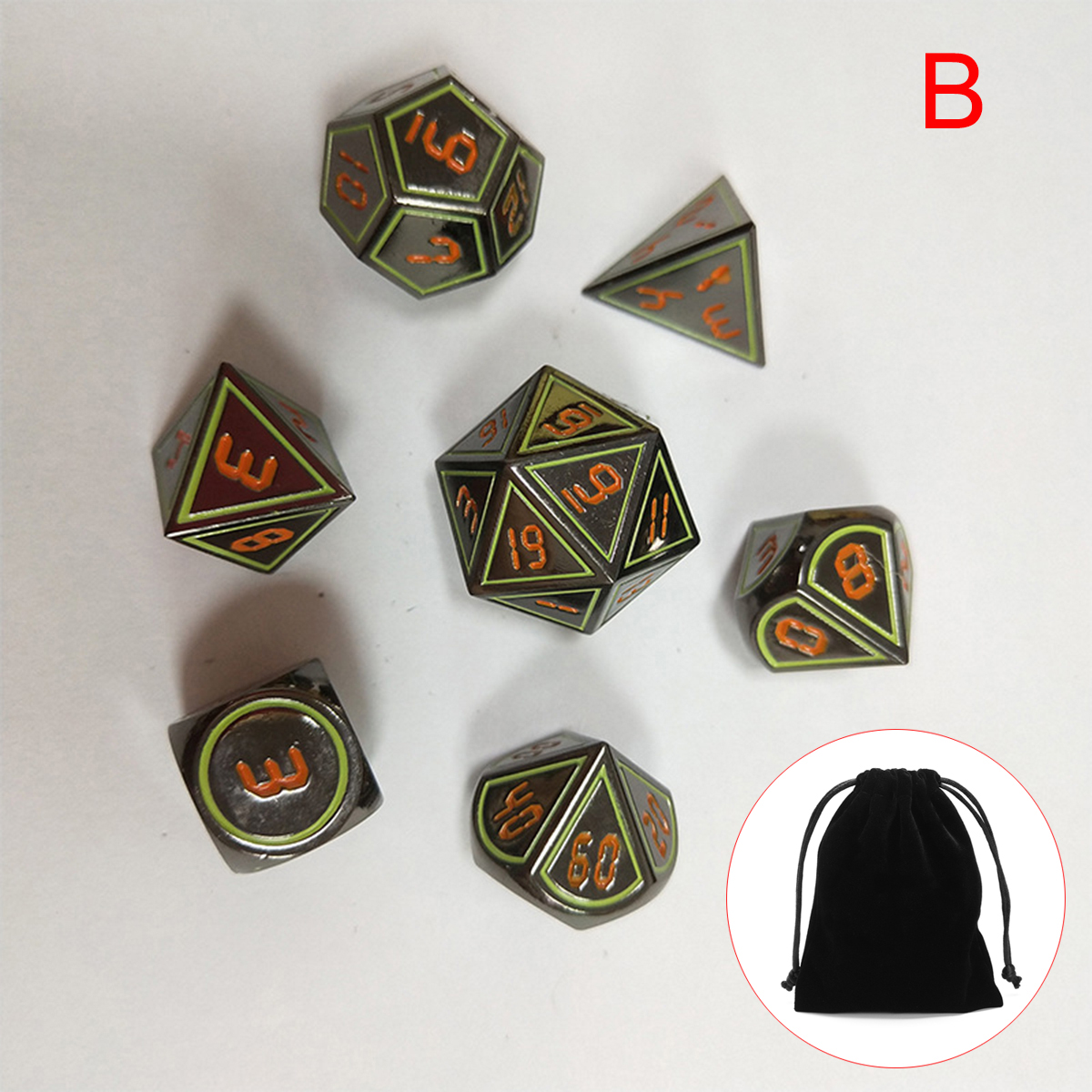 7Pcs-Set-Antique-Metal-Polyhedral-Dices-DND-RPG-MTG-Role-Playing-Game-1407109-2