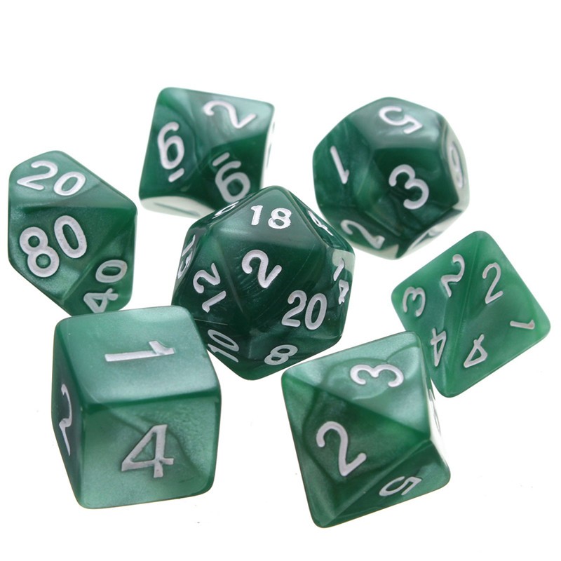 7pcs-Multi-sided-Polyhedral-Digital-Acrylic-Dice-Set-1221377-1