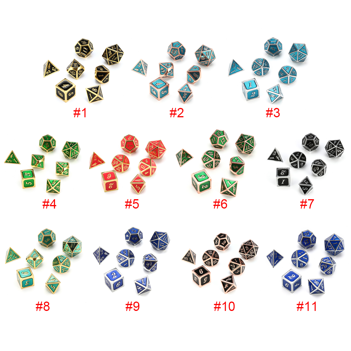 7pcs-Zinc-Alloy-Multisided-Dices-Set-Enamel-Embossed-Heavy-Metal-Polyhedral-Dice-With-Bag-1272100-1