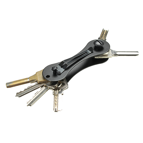AOTDDOR-Aluminum-Black-Portable-Key-Clip-Holder-KeyChain-EDC-Tool-1092298-7