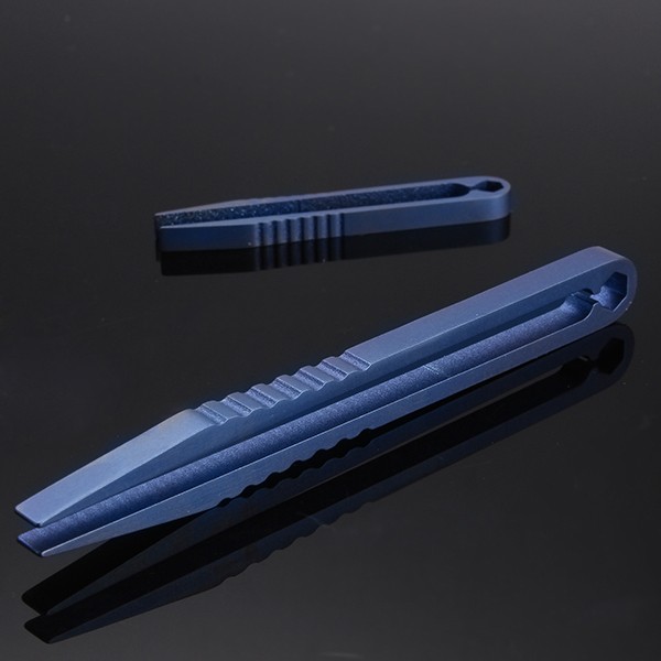 AOTDDORtrade-EDC-TC4-Titanium-Alloy-Mini-Blue-Tweezers-Portable-Tool-44mm82mm-1109161-4