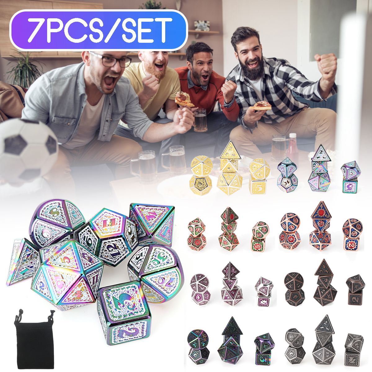 Beutiful-Color-Metal-Polyhedral-Dice-Multi-side-Dice-Set-For-DND-RPG-MTG-Role-Playing-Board-Game-Wit-1716609-2