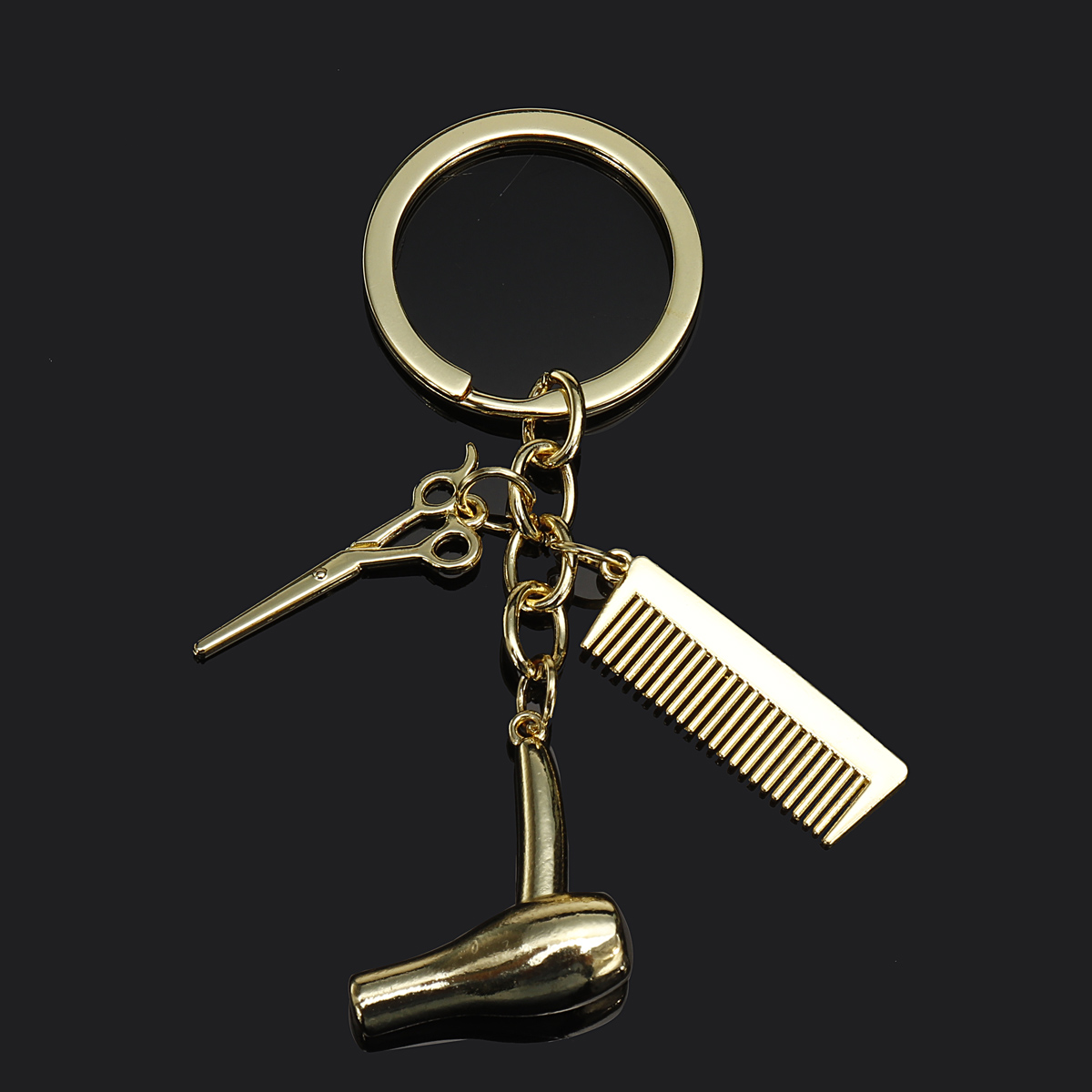 Creative-Keychain-Alloy-Stylist-Hair-Dryer-Scissor-Comb-Dangle-Pendant-Key-Ring-Artware-Gift-1552936-6