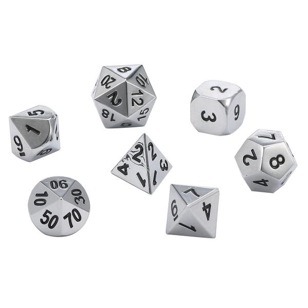 ECUBEE-Antique-Color-Solid-Metal-Polyhedral-Dice-Role-Playing-RPG-7-Dice-Set-With-Bag-1220166-3