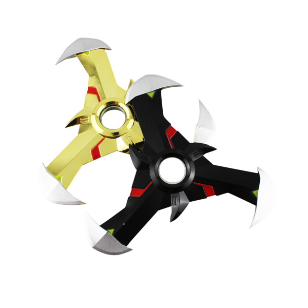 ECUBEE-Triangle-Black-Gold-EDC-Fidget-Hand-Spinner-Gadget-Tri-Spinner-Finger-Reduce-Stress-Gadget-1143888-2