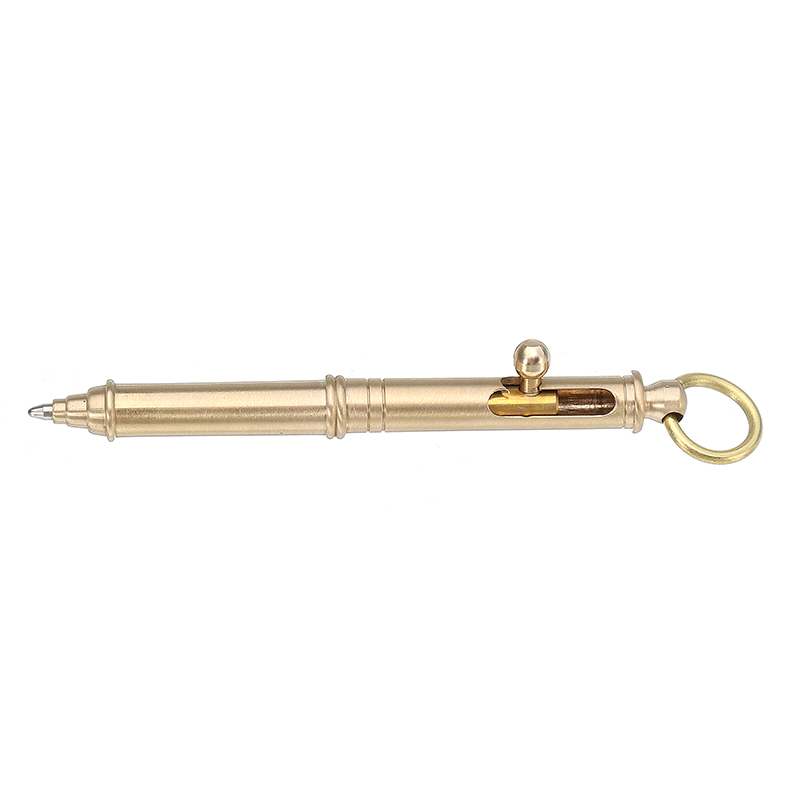 EDC-Mini-Self-Defense-Brass-Pen-Anti-gun-Pure-Checker-Writing-Pen-1178626-2