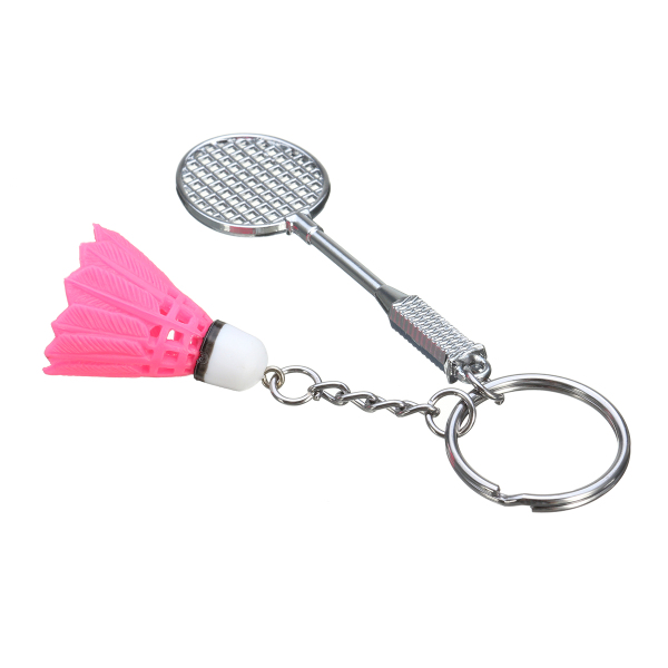 Mini-Badminton-Racket-And-balls-Sports-Keyring-Pendant-Keyfob-Keychain-1162219-7