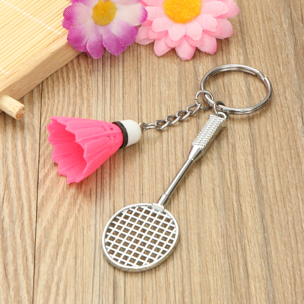 Mini-Badminton-Racket-And-balls-Sports-Keyring-Pendant-Keyfob-Keychain-1162219-9