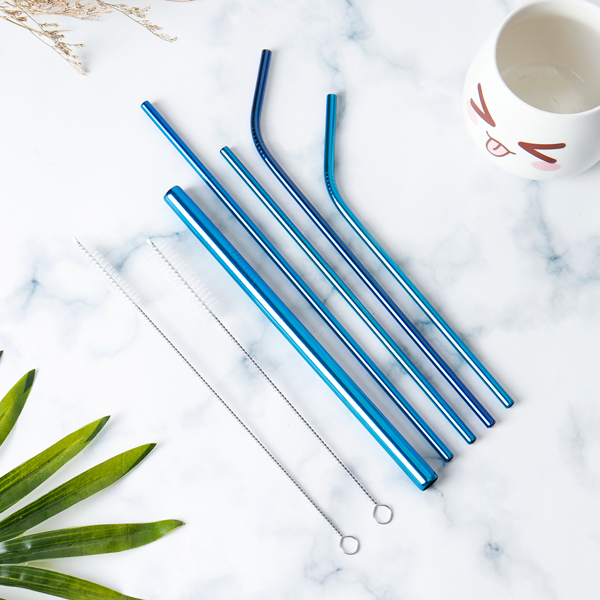 Portable-Metal-Straw-Set-304-Stainless-Steel-Straws-Reusable-Metal-Drinking-Straws-With-Cleaning-Bru-1532046-2