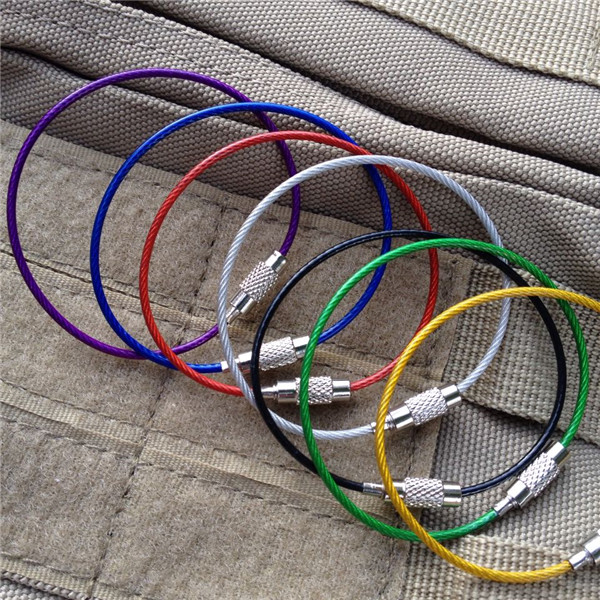 Rimix-Stainless-Steel-PVC-Insulated-Rubber-Overstretches-Wire-Circle-Colorful-Keychain-Key-Ring-1000600-1