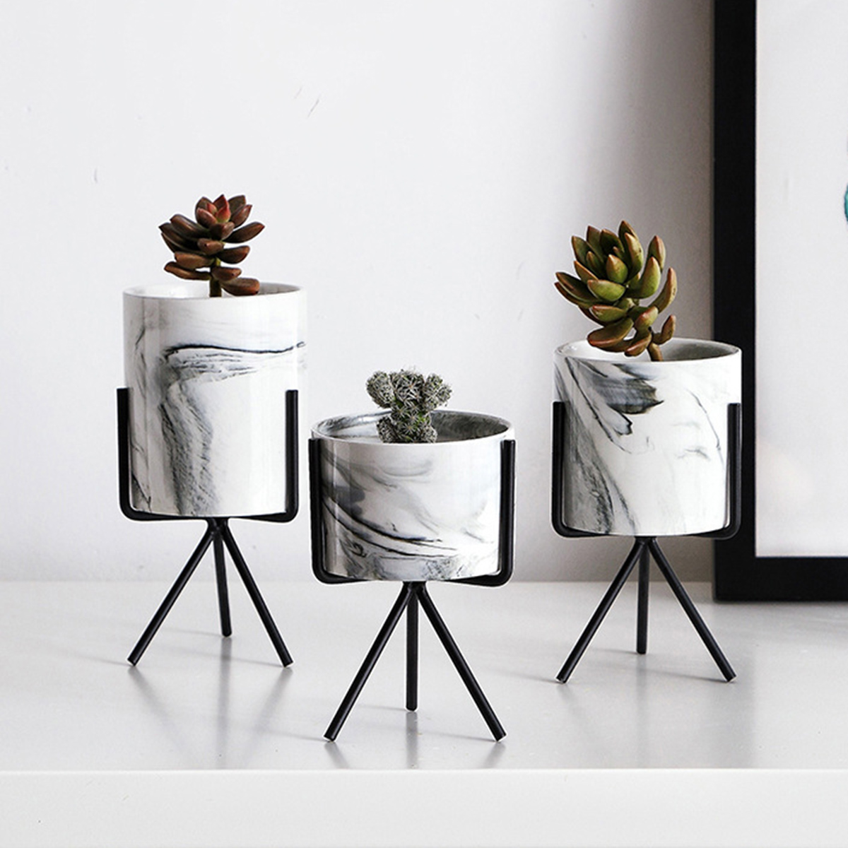 SML-Nordic-Style-Flower-Pot-Iron-Wire-Metal-Rack-Marble-Ceramic-Succulent-Plant-Pot-Cactus-Decoratio-1549980-10
