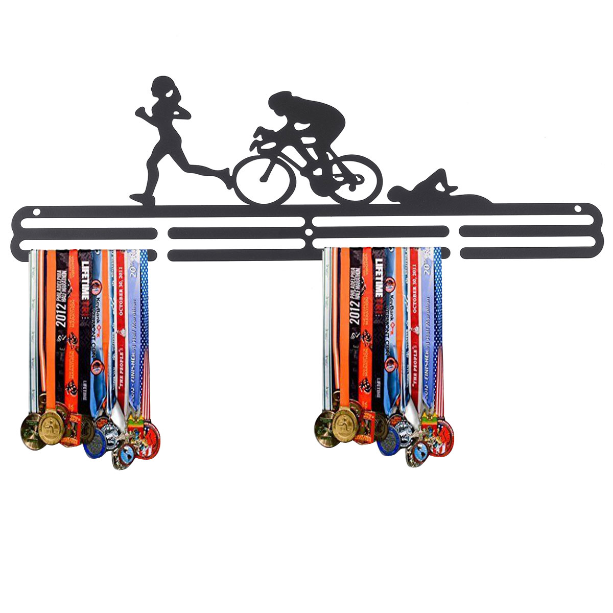 400x158mm-Metal-Steel-Medal-Holder-Running-Sports-Competition-Medal-Shelf-Rack-1696402-3