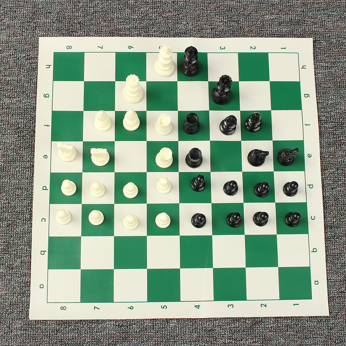 Plastic-Gambit-Tournament-Chess-Set-Roll-up-Mat-And-Bag-Camping-Travel-Gifts-Portable-Travelling-New-1641520-2