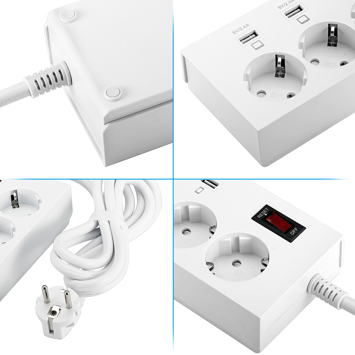 ELE-YA-30WS-5AE4U-5-Outlet-Power-Strip-Charger-with-4-USB-Fast-Charging-Ports-EU-Plug-1215579-5