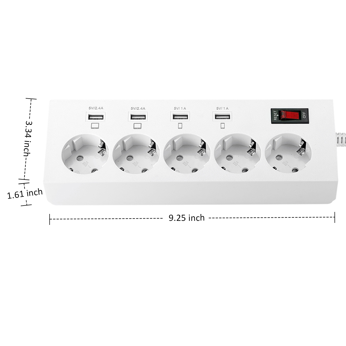 ELE-YA-30WS-5AE4U-5-Outlet-Power-Strip-Charger-with-4-USB-Fast-Charging-Ports-EU-Plug-1215579-6