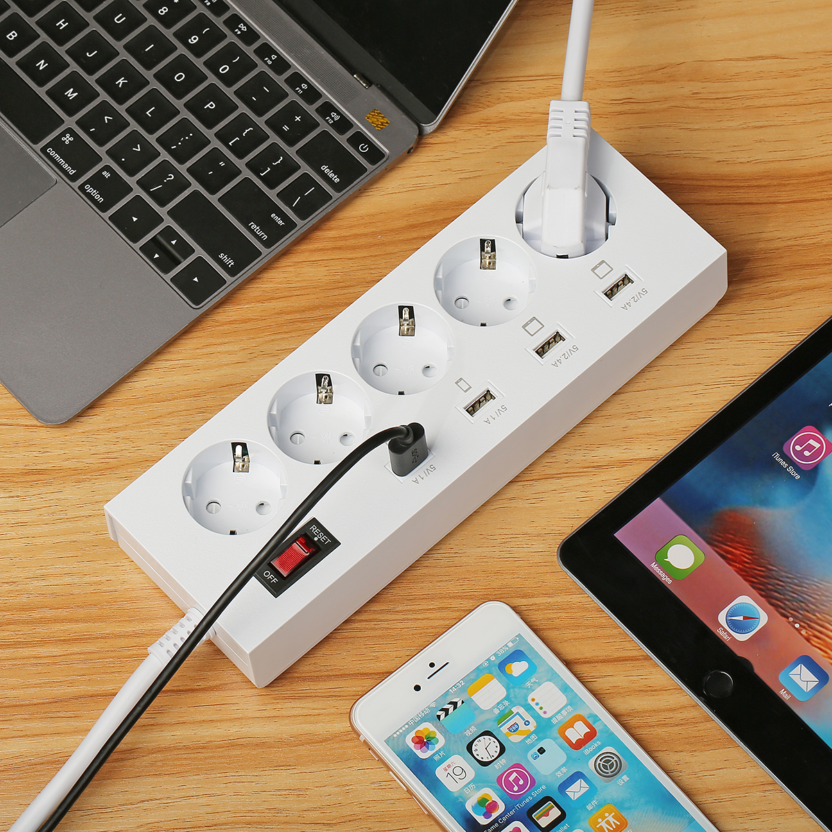 ELE-YA-30WS-5AE4U-5-Outlet-Power-Strip-Charger-with-4-USB-Fast-Charging-Ports-EU-Plug-1215579-8