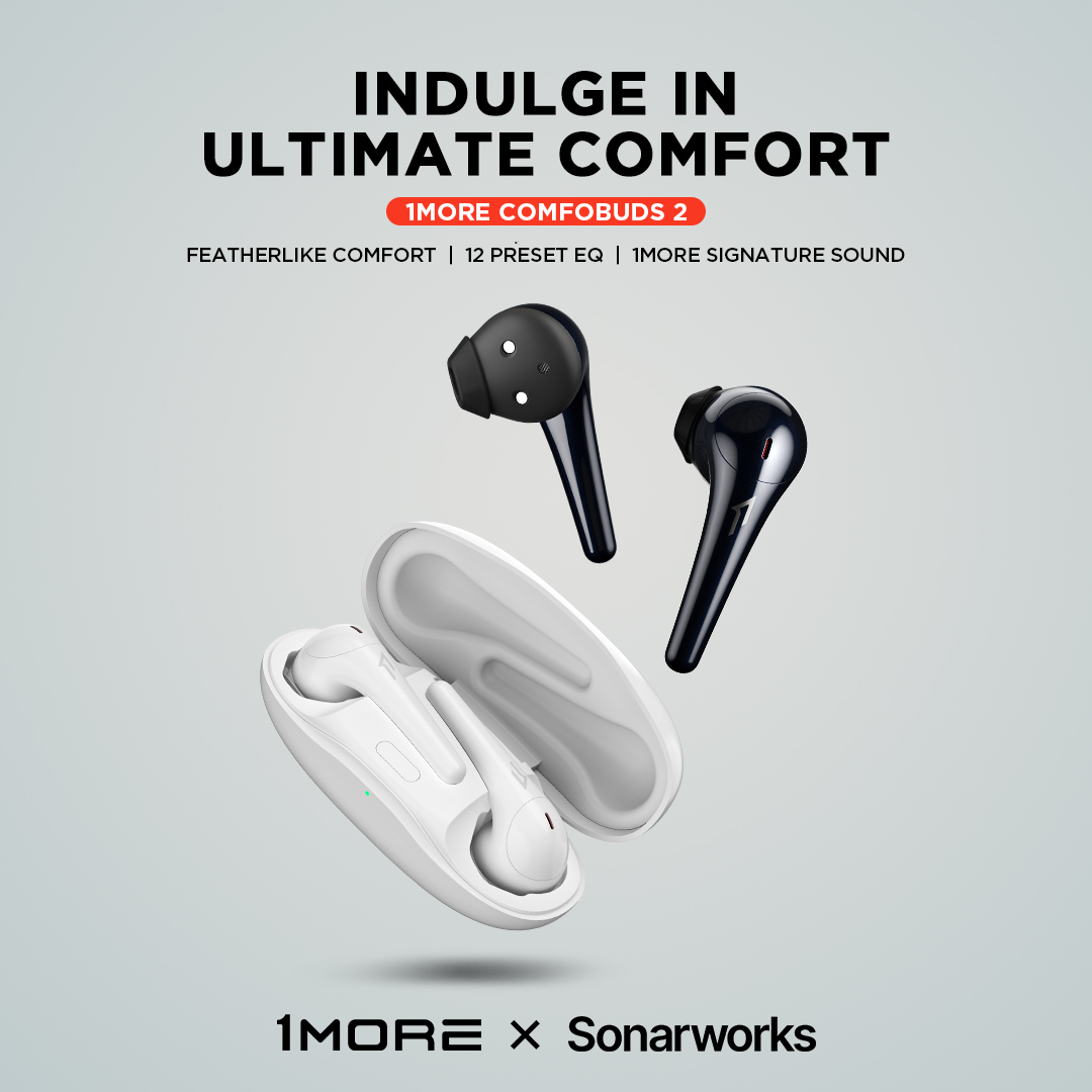 1MORE-ComfoBuds-2-TWS-bluetooth-52-Headphones-12-Sonarworks-EQ-134mm-Dyanmic-Gaming-Headsets-24H-Pla-1908244-1