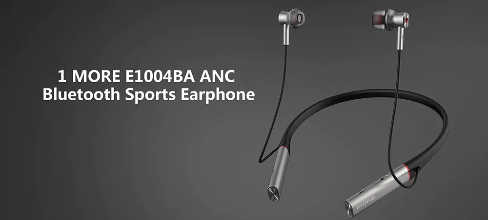 1MORE-E1004BA-ANC-Wireless-bluetooth-Earphone-Balanced-Armature-Dynamic-Type-C-Quick-Charge-Neckband-1406805-2