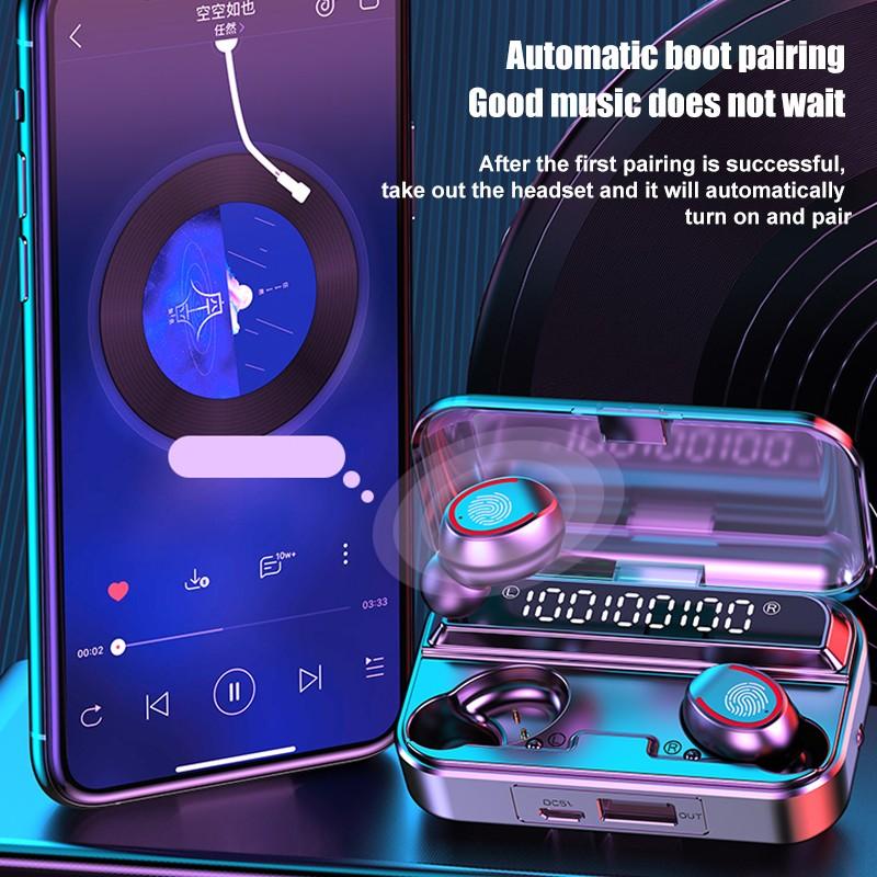 Bakeey-F9-3-bluetooth-51-Headset-TWS-Wireless-LED-Display-Flashlight-Waterproof-Earphones-Mini-Earbu-1887278-8