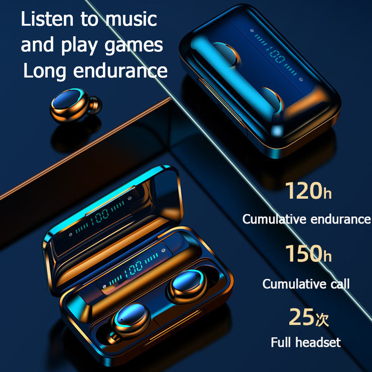 Bakeey-F9-Wireless-bluetooth-50-Earbuds-LED-Display-Headphones-Headset-Noise-Cancelling-Earphones-1898839-4