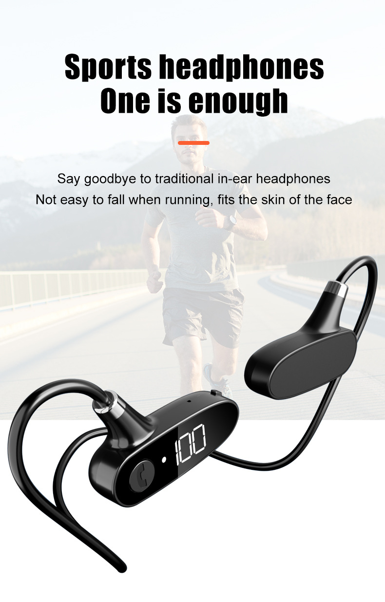 Bakeey-H18-Bone-Conduction-bluetooth-52-Headphones-Led-Display-Neckband-Ear-Hook-Noise-Reduction-IPX-1930929-4
