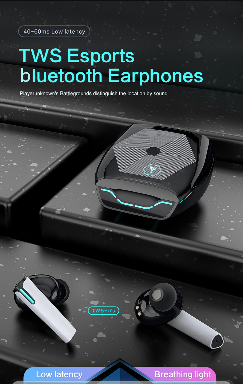 Bakeey-I7S-In-Ear-TWS-bluetooth-Earbuds-Earphones-Wireless-50-Noise-Cancelling-With-LED-lights-Gamin-1824690-2