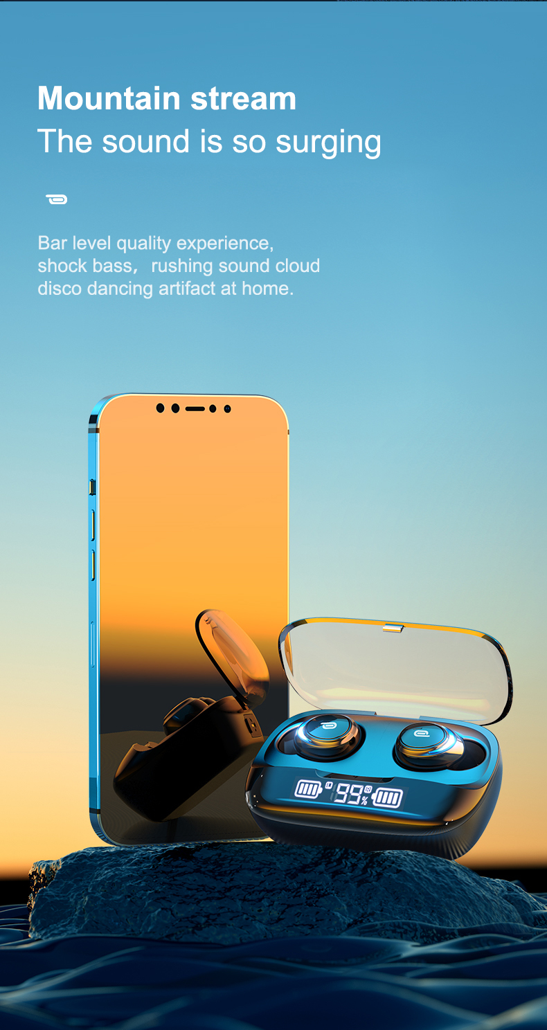 Bakeey-M-U8-TWS-Earphone-Wireless-bluetooth-50-Headset-Stereo-Bass-CVC80-Noise-Reduction-Headphones--1800540-5