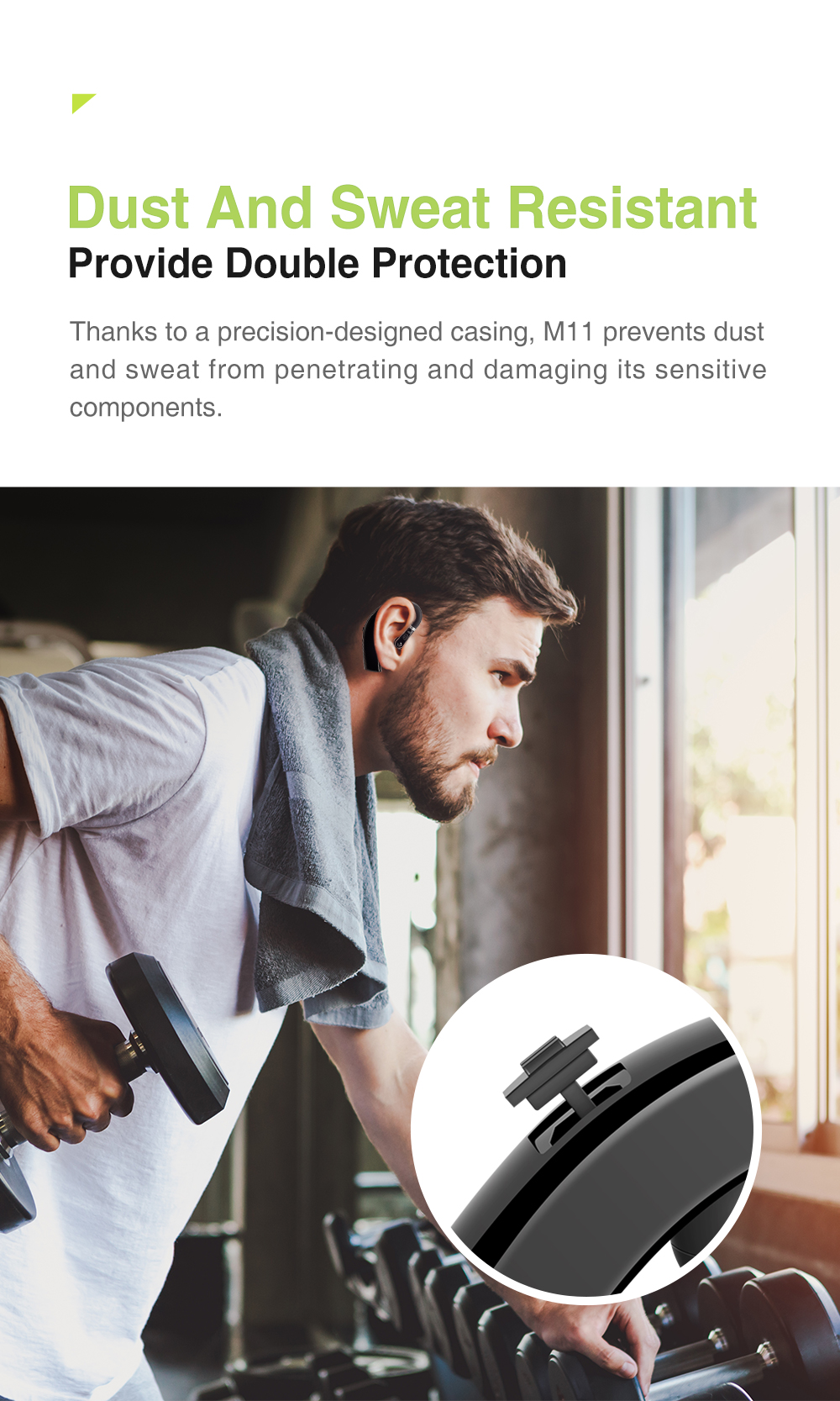 Bakeey-M11-Business-bluetooth-Handsfree-Wireless-Sports-Earphone-Hanging-Ear-With-HD-Mic-1642053-6