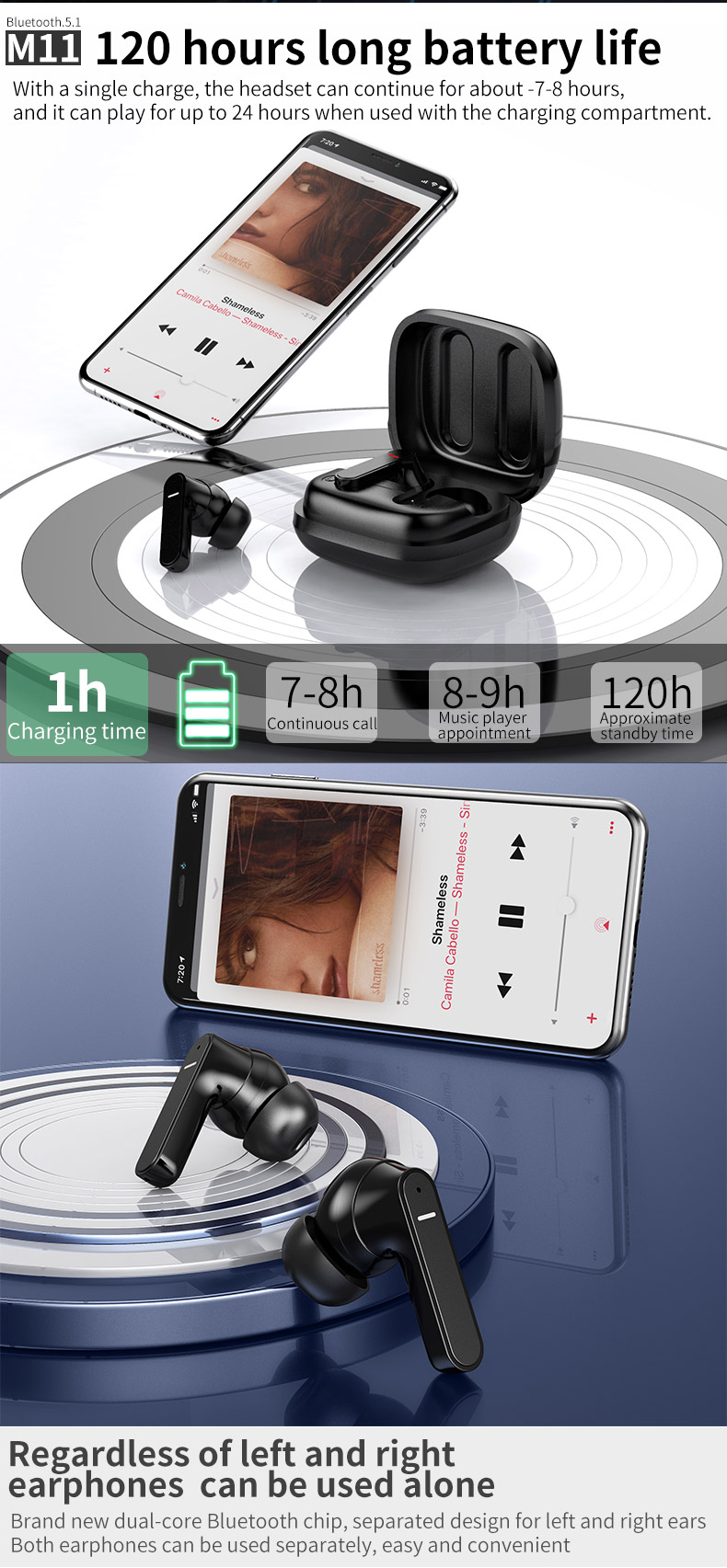 Bakeey-M11-TWS-bluetooth-Headset-BT51-Wireless-Headphone-Long-Life-HiFi-Stereo-Powerful-Bass-Low-lat-1896496-8
