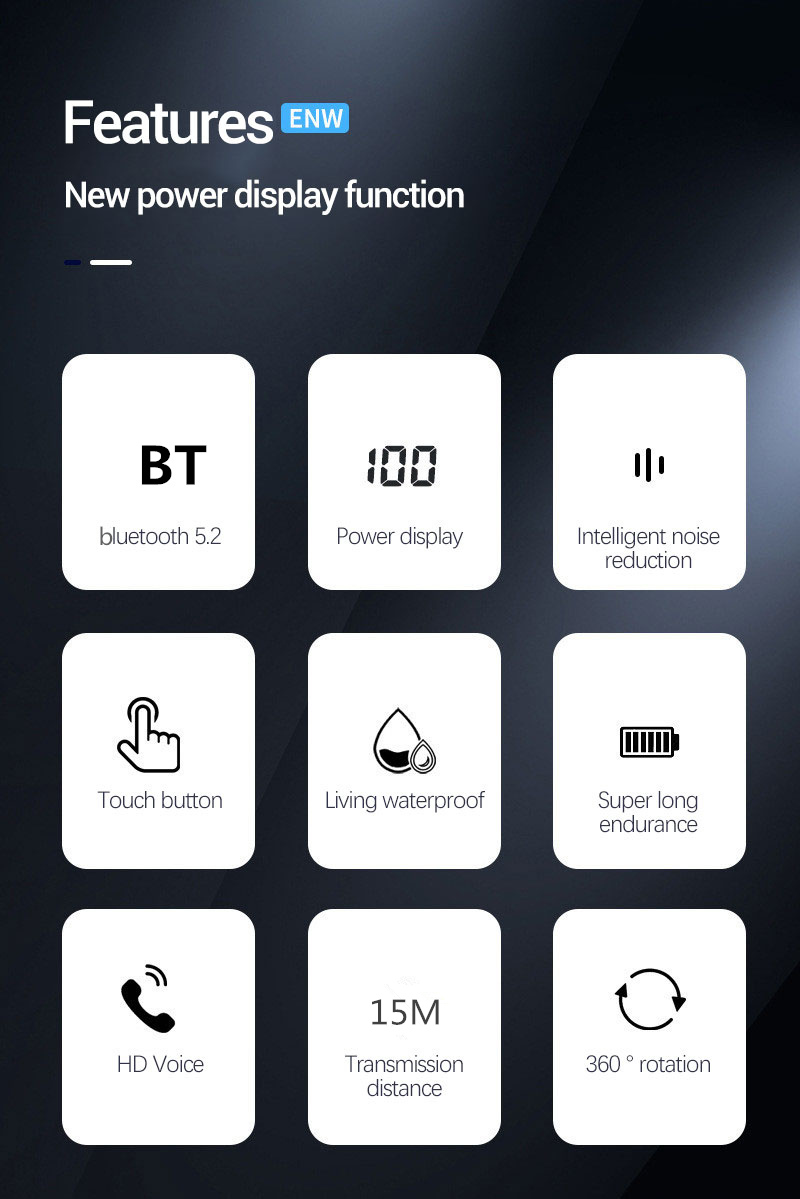 Bakeey-M22-Wireless-Single-Ear-Hanging-Headphone-Power-Display-HD-Call-Earphone-Sports-Running-Drivi-1905415-2