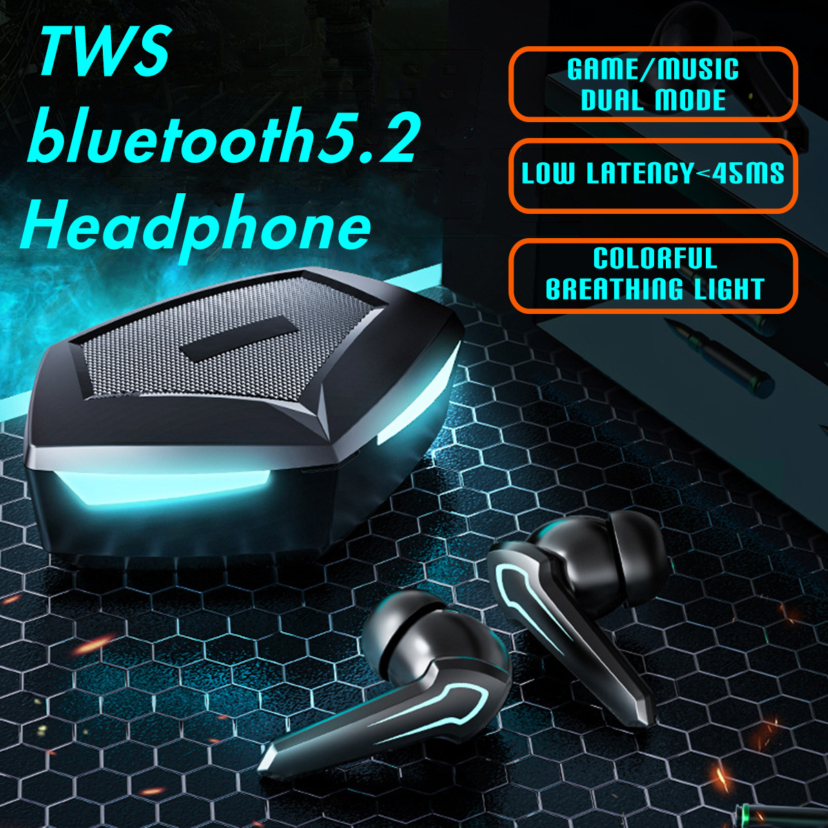 Bakeey-P30-TWS-bluetooth-Headset-BT50-Wireless-Game-Headphone-Long-Life-Breathing-lamp-Low-latency-E-1883322-9
