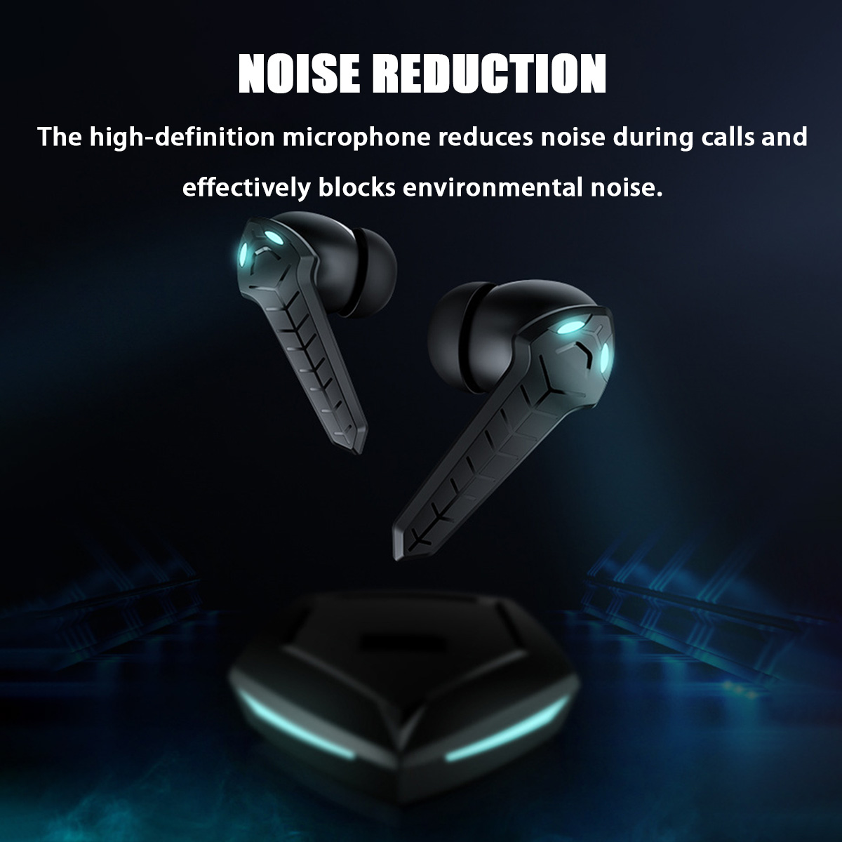 Bakeey-P36-bluetooth-Gaming-Earbuds-Headsets-Low-Latency-Wireless-Headset-with-3000mAh-Charging-Box-1866291-3