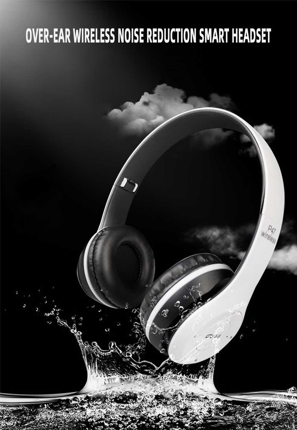Bakeey-P47-Wireless-Headphones-bluetooth-50-Headsets-9D-HIFI-Stereo-Noise-Cancelling-Foldable-Headba-1846247-1