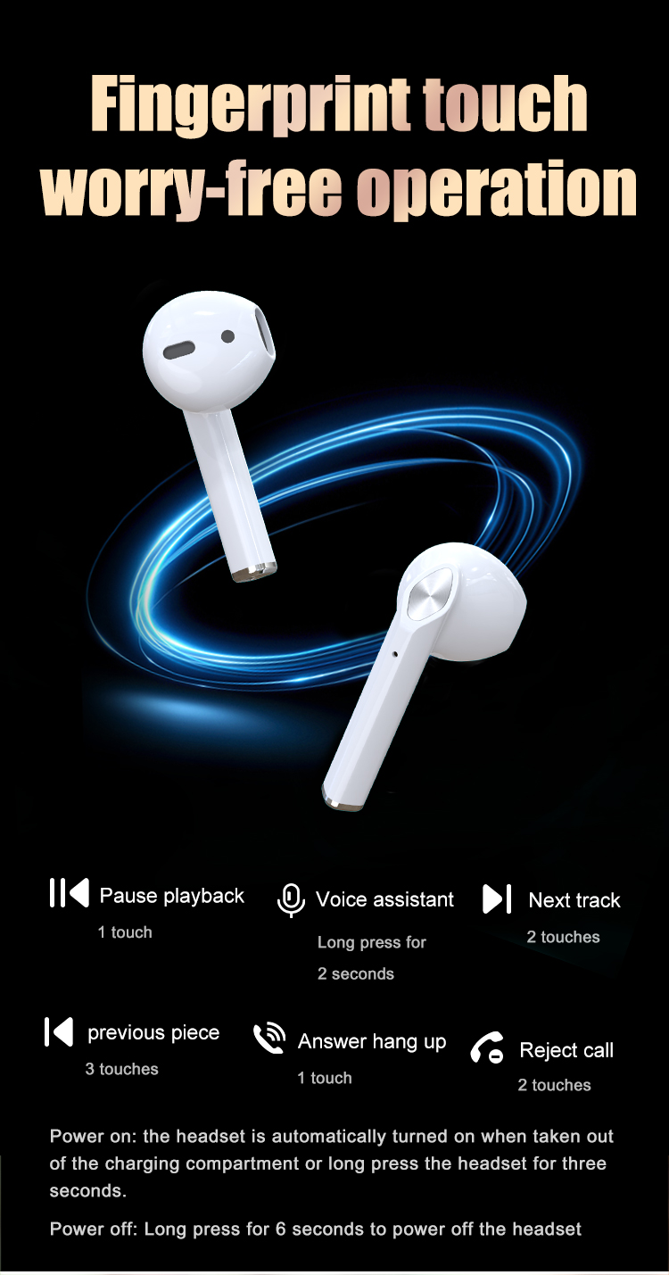 Bakeey-P80-TWS-bluetooth-Headset-BT50-Wireless-Headphone-Long-Life-HiFi-Stereo-Powerful-Bass-Low-lat-1909297-4
