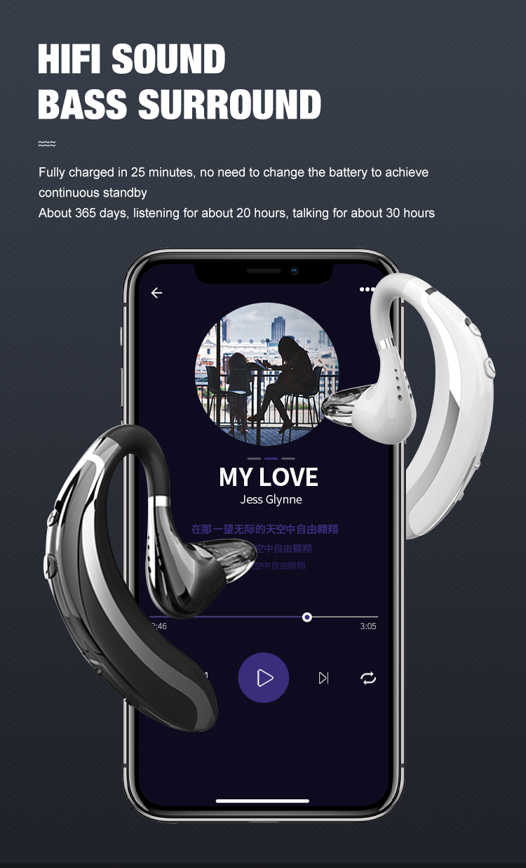 Bakeey-S108-Single-bluetooth-Earphone-Noise-Cancelling-Stereo-Headphones-Wireless-Headset-With-Mic-1898778-6