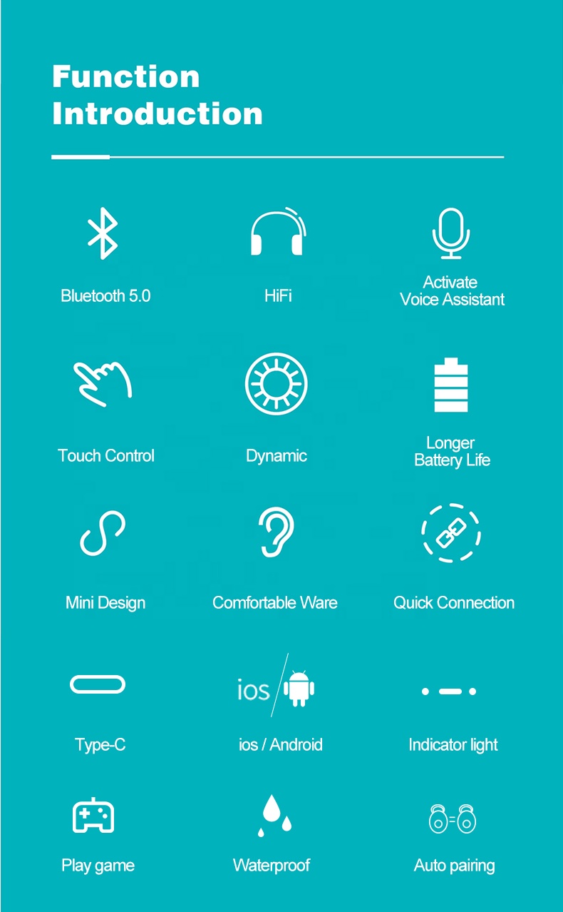 Bakeey-S32-TWS-bluetooth-Earphones-V50-Gaming-Waterproof-Headphones-Sport-Touch-Earpbubs-Handsfree-S-1855985-2