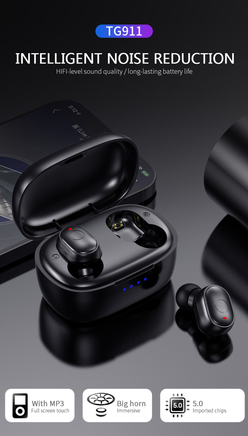 Bakeey-TG911-TWS-Wireless-bluetooth-Earphones-HD-Call-Stereo-Sports-Waterproof-Earbuds-Headphone-Wit-1864866-1