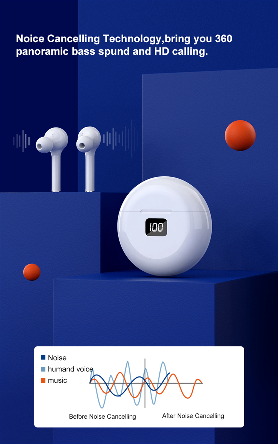 Bakeey-TW13-TWS-Earphones-Wireless-bluetooth-Headphones-HIFI-Stereo-Noise-Reduction-LED-Display-Smar-1819658-3