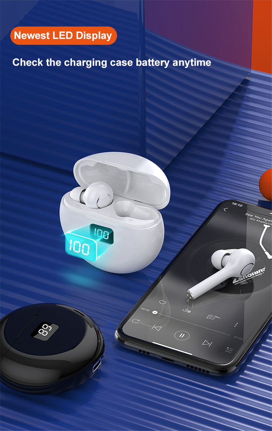 Bakeey-TW13-TWS-Earphones-Wireless-bluetooth-Headphones-HIFI-Stereo-Noise-Reduction-LED-Display-Smar-1819658-9