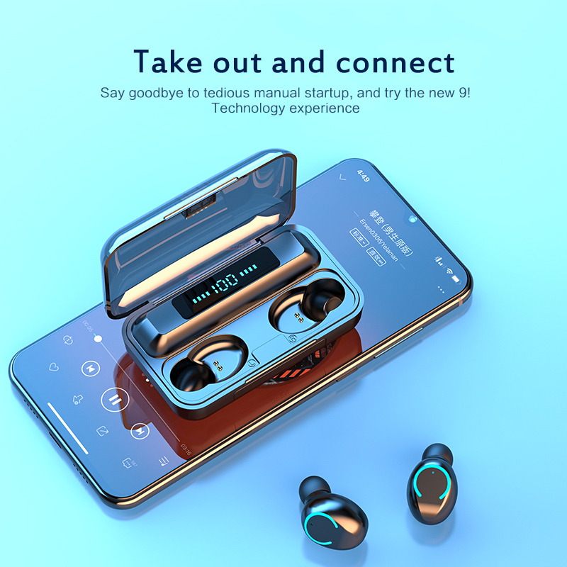 Bakeey-TWS-50-Wireless-bluetooth-Headset-2000mAh-Power-Bank-Digital-Display-Binaural-Touch-Waterproo-1630946-5