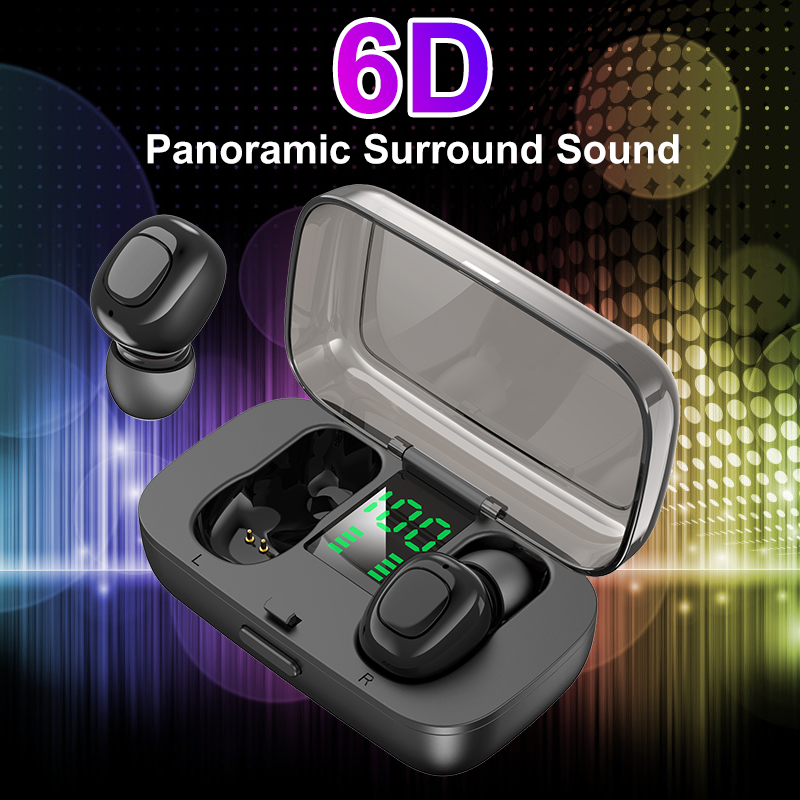 Bakeey-TWS-Wireless-bluetooth-50-Earphone-6D-Stereo-LED-Power-Display-Bilartel-Calls-Headphone-with--1603561-2
