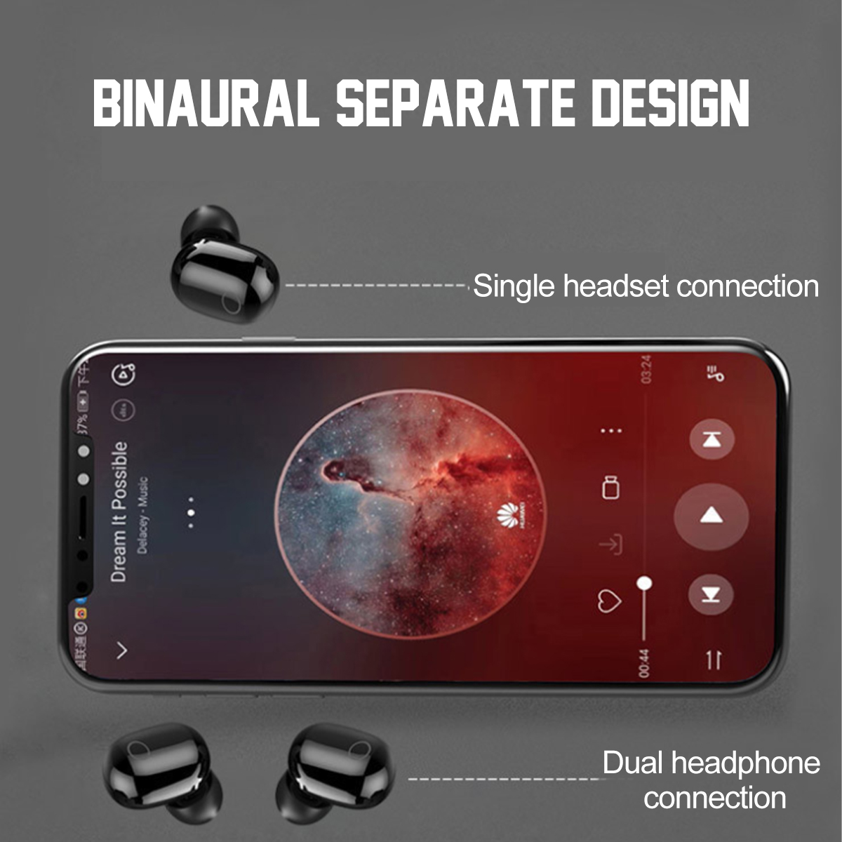 Bakeey-TWS-Wireless-bluetooth-50-Earphone-Touch-LED-Digital-Display-Sports-Hifi-Headset-with-Mic-1630093-2