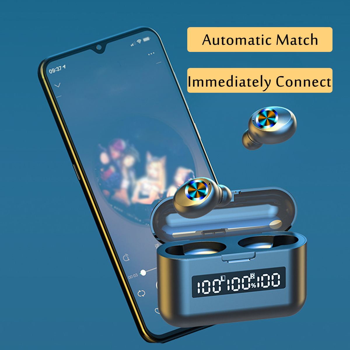 Bakeey-X35-9D-Wireless-bluetooth-50-TWS-Earbuds-Headset-Noise-Cancel-LED-Display-Earphone-1866379-10