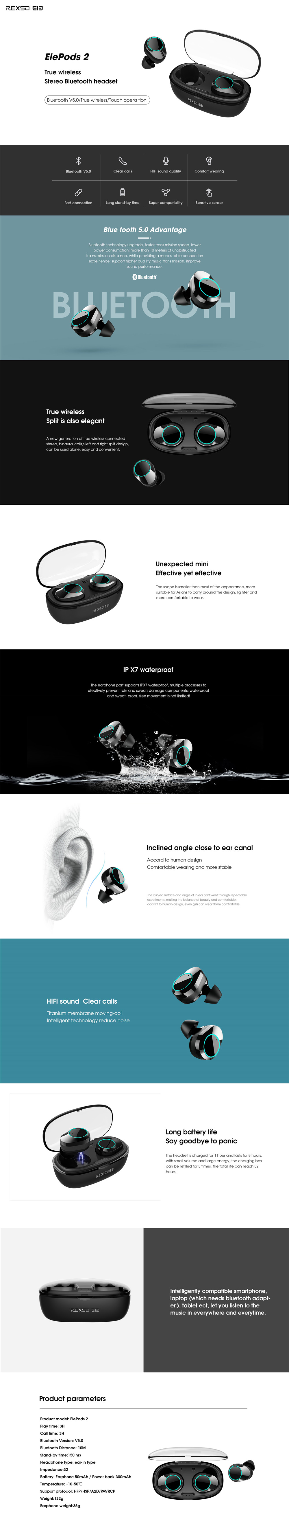 Elephone-ELEPODS-2-TWS-Touch-Control-Stereo-bluetooth-V50-Headset-HiFi-Clear-Call-IPX7-Waterproof-In-1686031-1