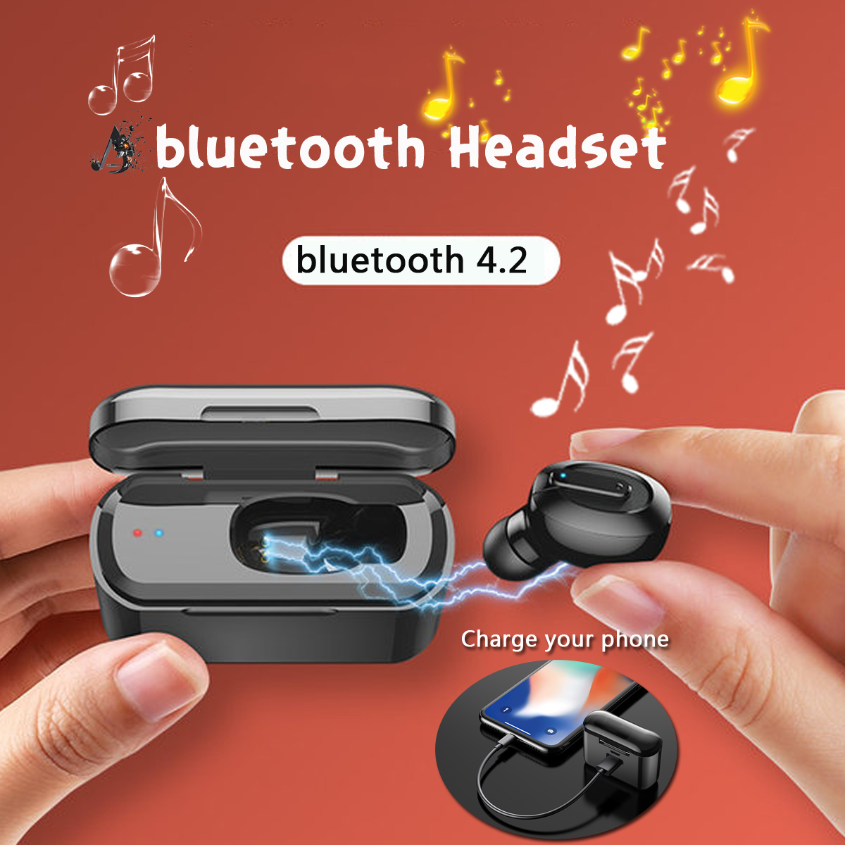 Mini-Portable-Wireless-bluetooth-Earphone-Single-Earbuds-Noise-Cancelling-2200mAh-Power-Bank-Headpho-1457038-1