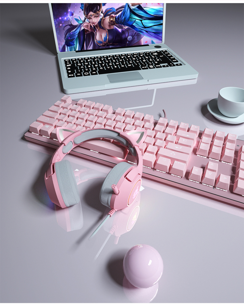 ONIKUMA-Wired-Headphones-Stereo-Dynamic-Drivers-Noise-Reduction-Headset-35MM-RGB-Luminous-Pink-Cat-E-1790678-9